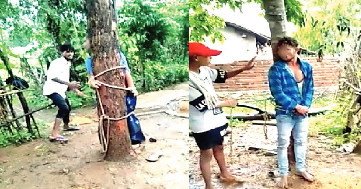 Woman Tied To Tree Beaten Held